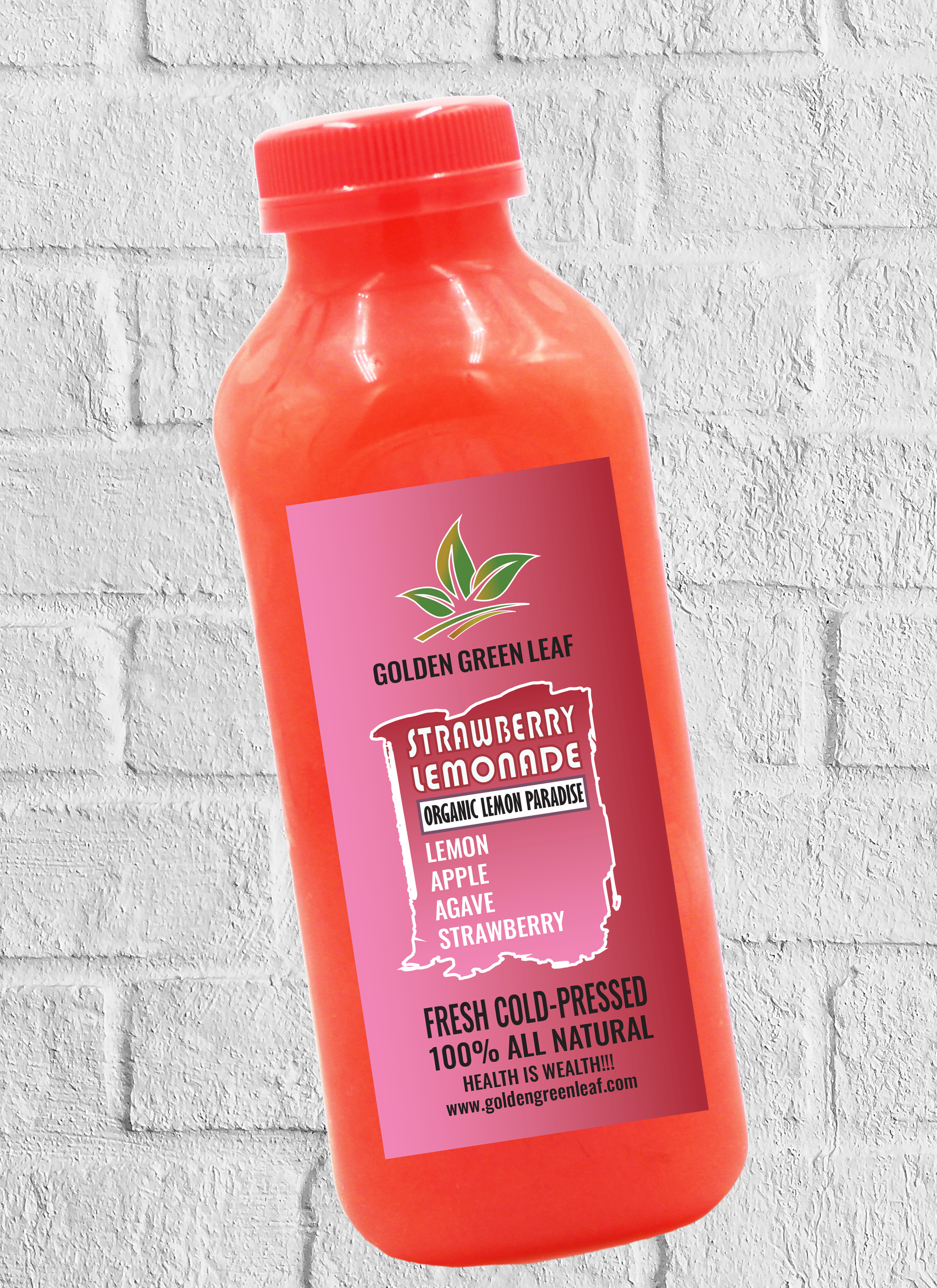 Organic Strawberry Lemonade