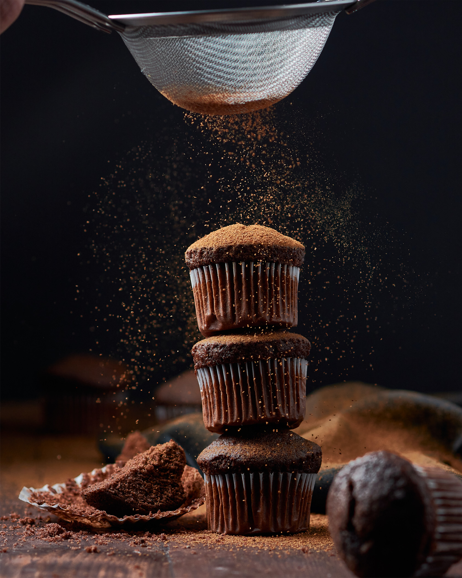 Brownie Protein Muffins